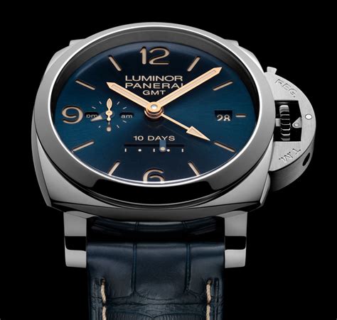 panerai automatic blue dial.